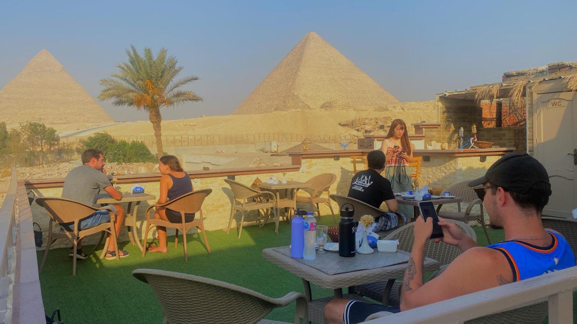 القاهرة Seven Pyramids View Inn المظهر الخارجي الصورة